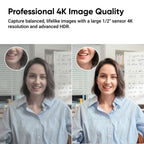 Insta360 Link 2C — AI-Powered 4K Webcam