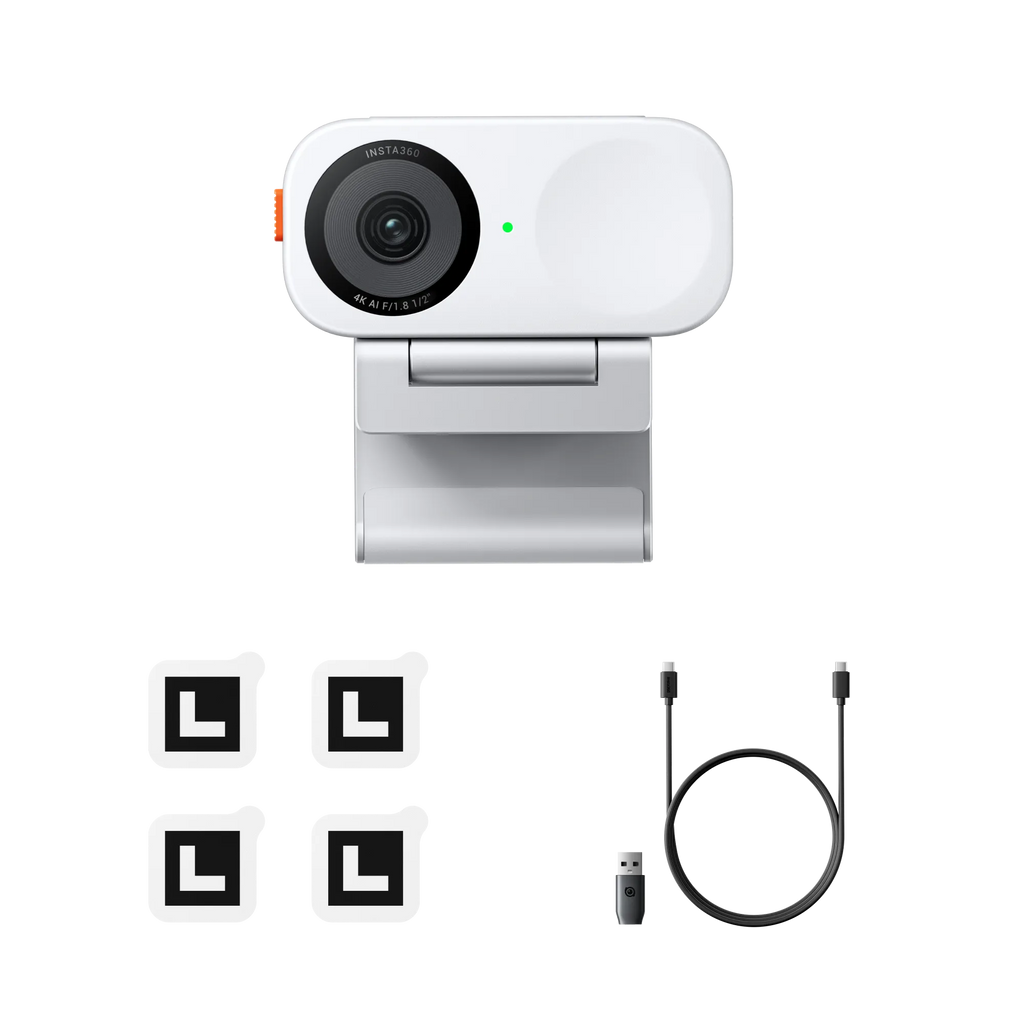 Insta360 Link 2C — AI-Powered 4K Webcam