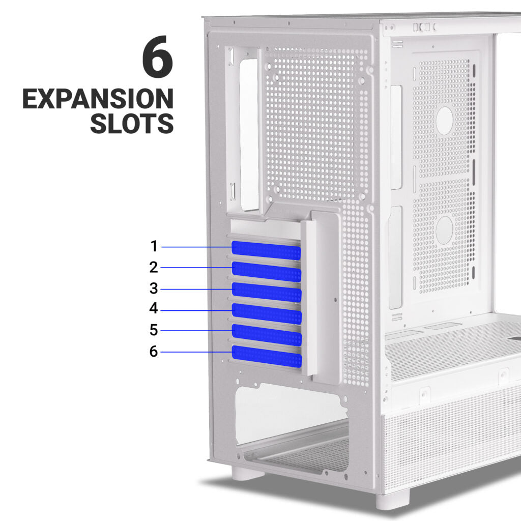 Ant Esports Gaming Cabinet Crystal x6