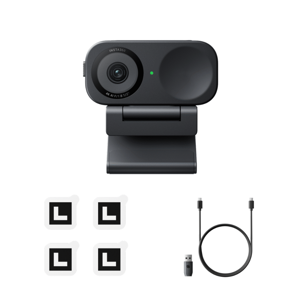 Insta360 Link 2C — AI-Powered 4K Webcam