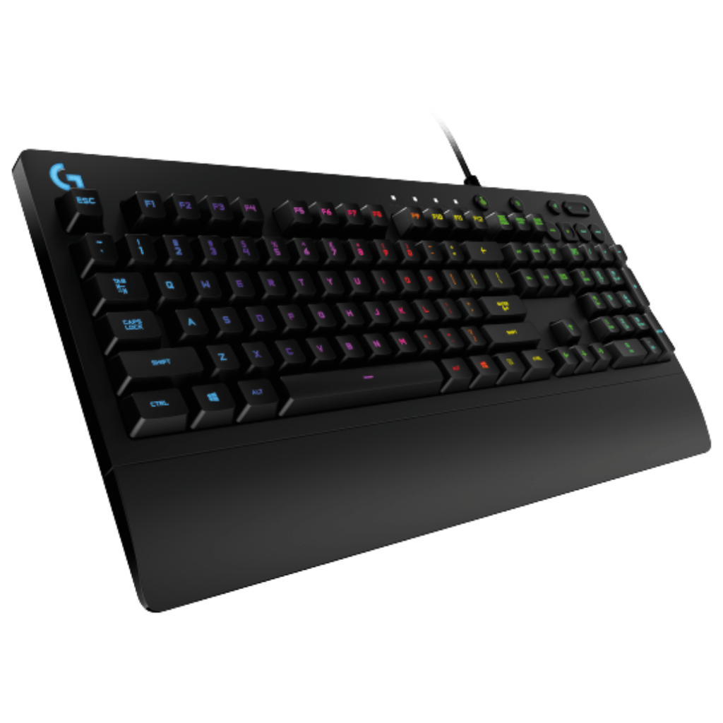 Logitech G G213 Prodigy USB Gaming Keyboard with LIGHTSYNC RGB Backlit Keys, Spill-Resistant, Customizable Keys, Dedicated Multi-Media Keys (OPEN BOX)