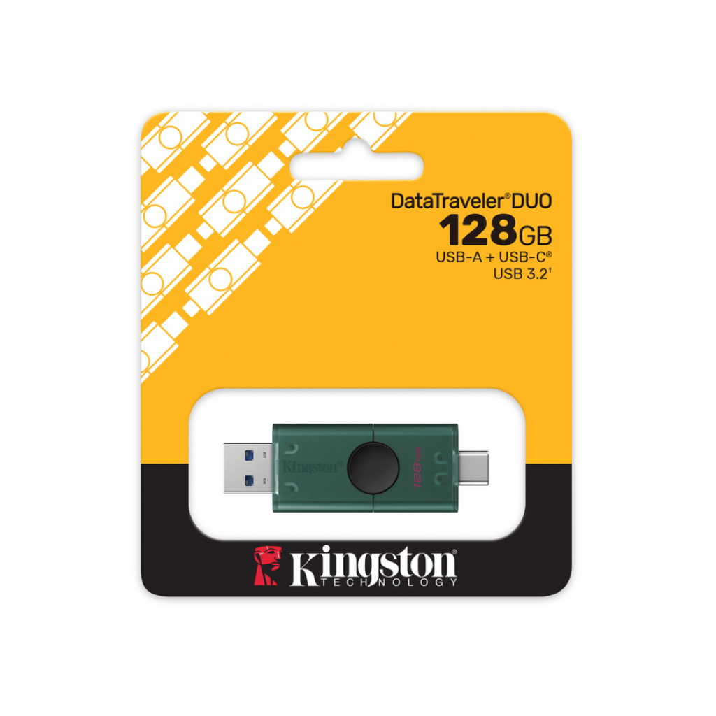 Kingston DataTraveler Duo — 128GB OTG Pen Drive