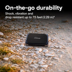 Crucial External SSD 1TB X9 (With USB 3.2)