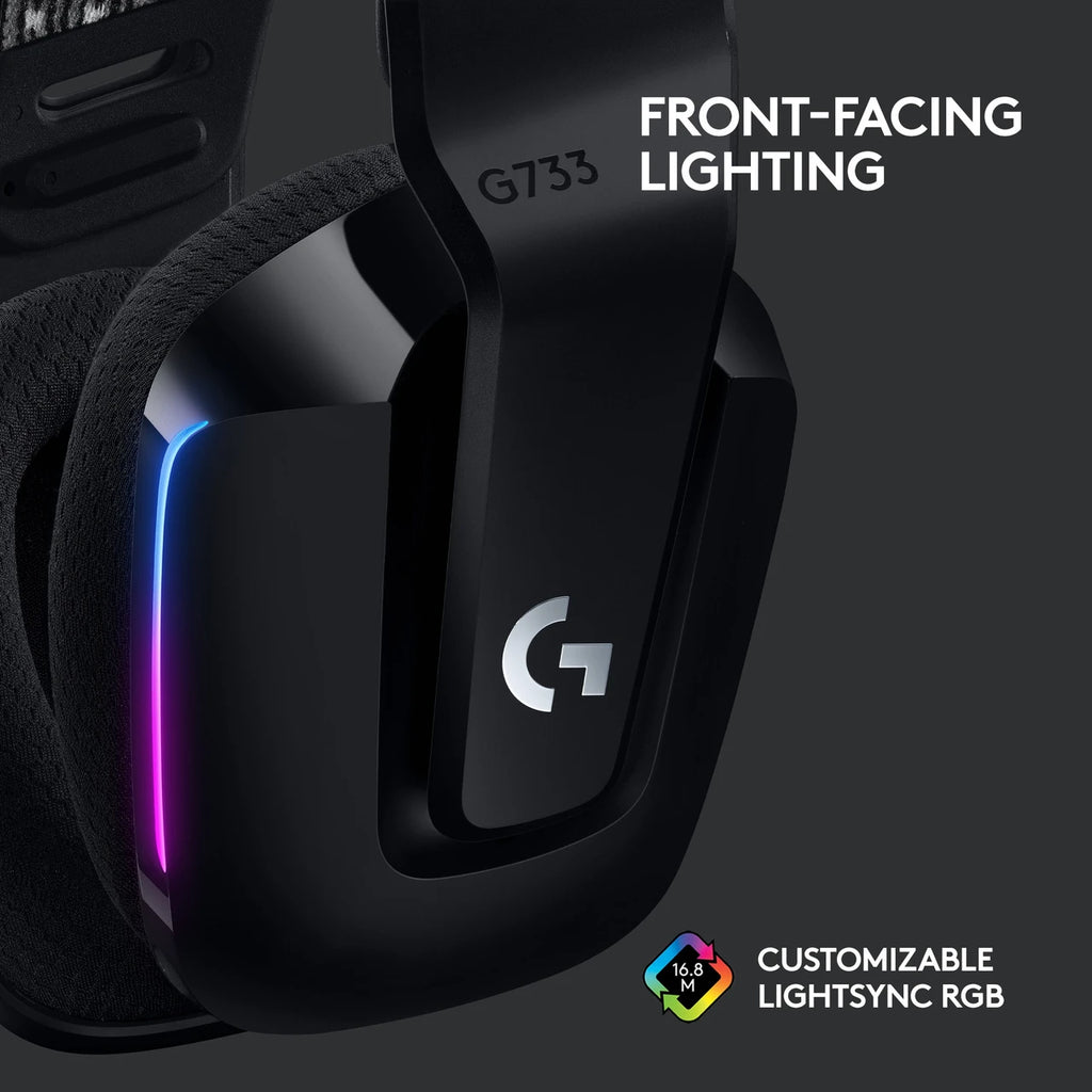 Logitech G733 Lightspeed Wireless RGB Gaming Headset (OPEN BOX)