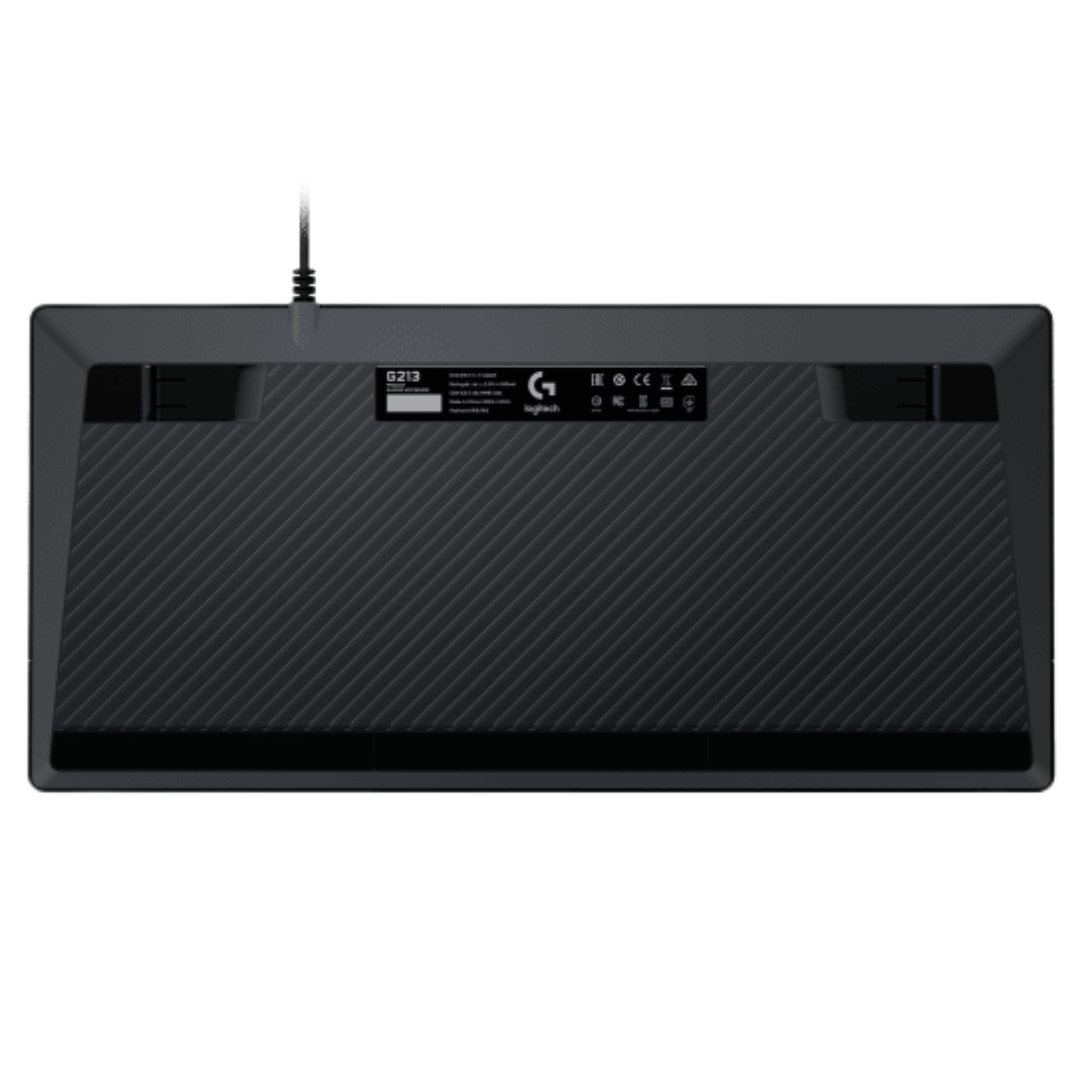 Logitech G G213 Prodigy USB Gaming Keyboard with LIGHTSYNC RGB Backlit Keys, Spill-Resistant, Customizable Keys, Dedicated Multi-Media Keys (OPEN BOX)