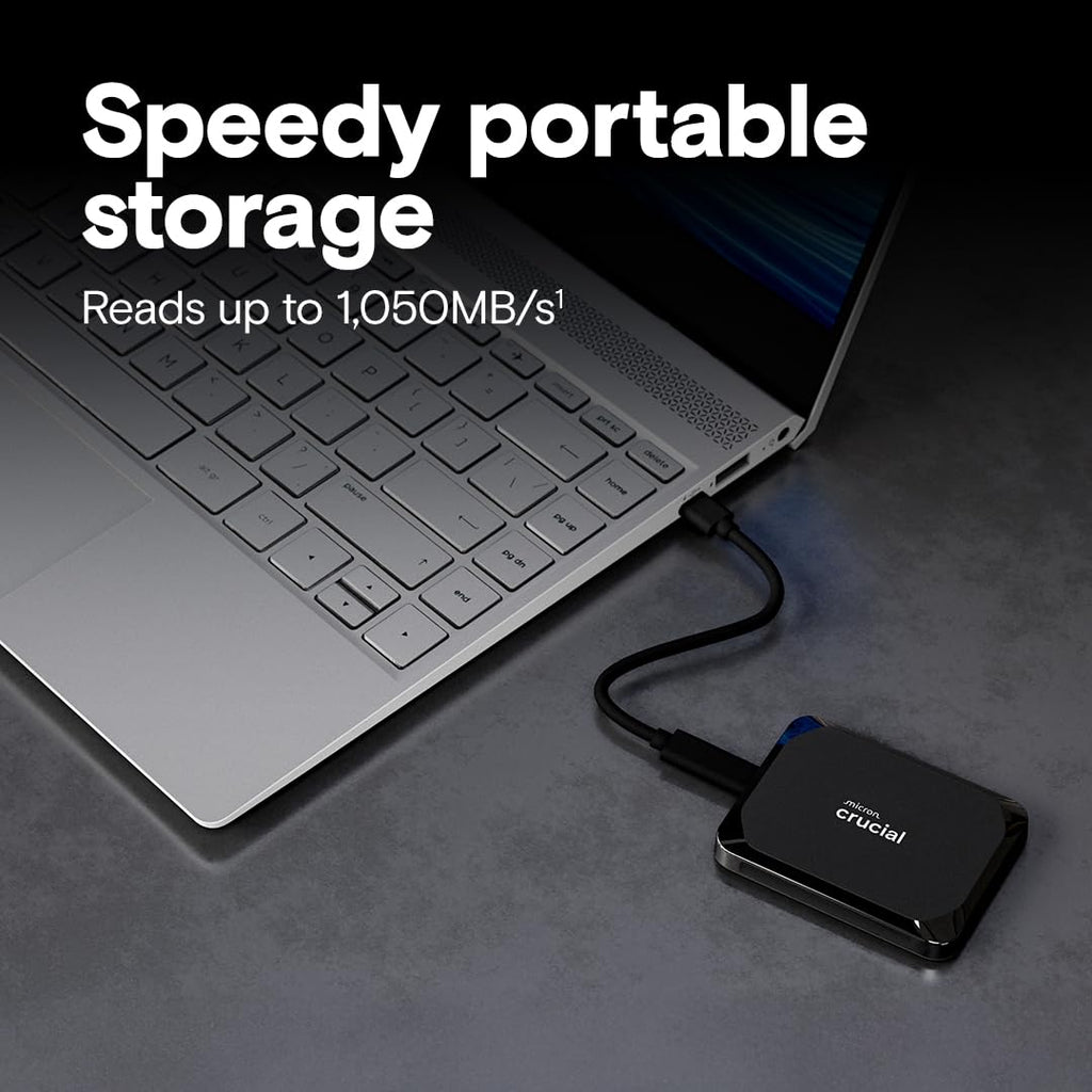 Crucial External SSD 1TB X9 (With USB 3.2)