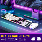 Ant Esports KM1610 RGB Gaming Keyboard and Mouse Combo (Open Box)