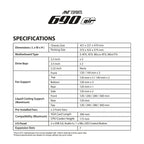 Ant Esports Gaming Cabinet 690 Air