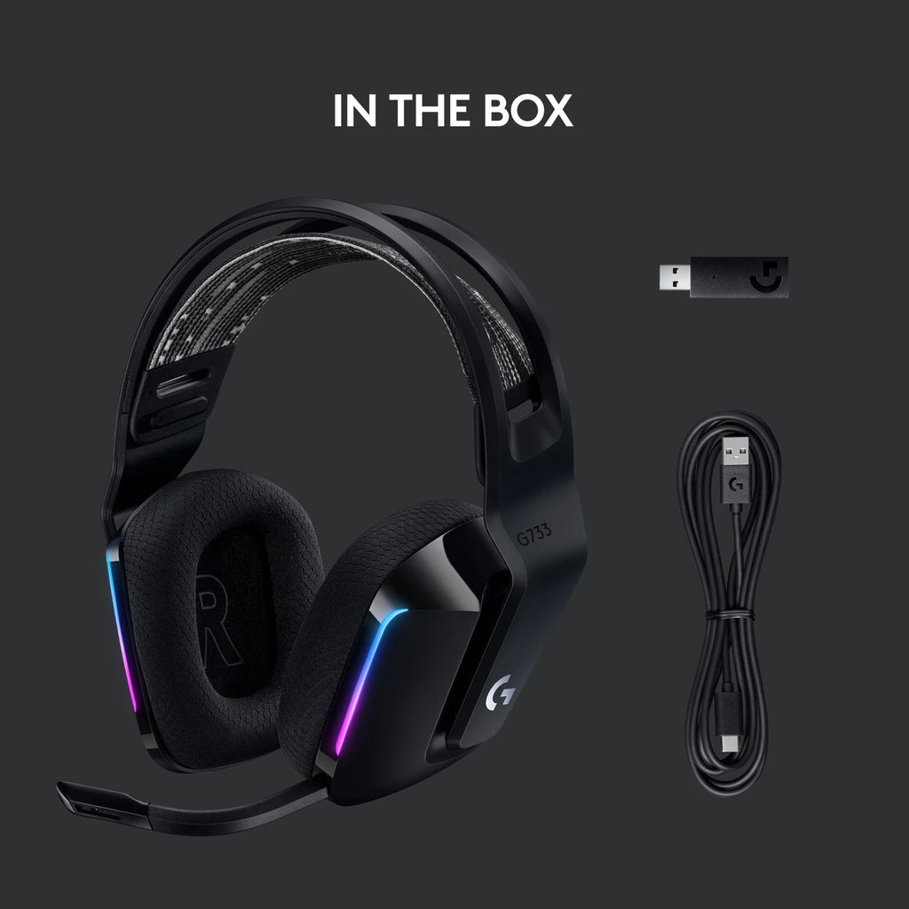 Logitech G733 Lightspeed Wireless RGB Gaming Headset (OPEN BOX)