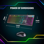 KM300F Wired Gaming Keyboard & Mouse Combo
