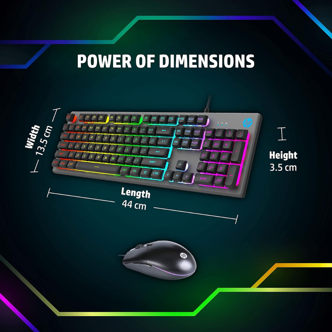 KM300F Wired Gaming Keyboard & Mouse Combo