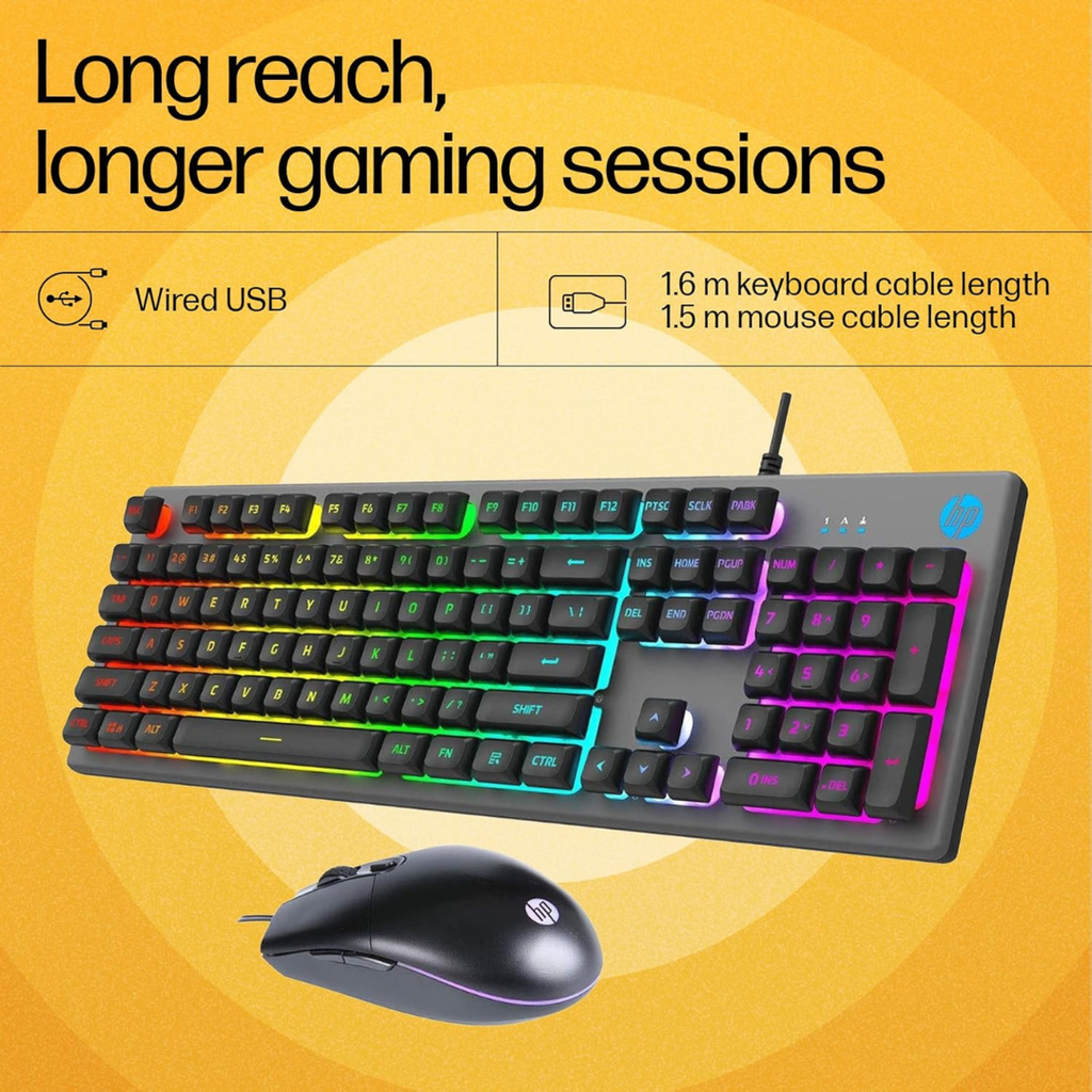 KM300F Wired Gaming Keyboard & Mouse Combo