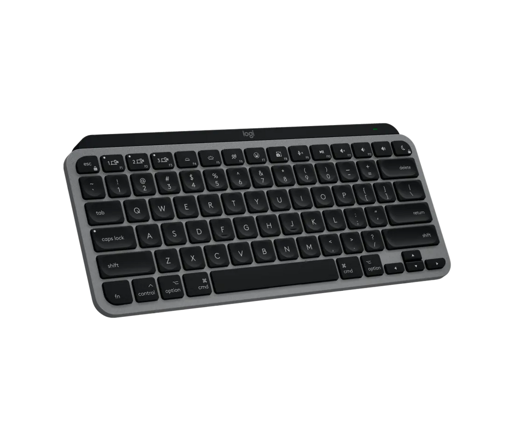 Logitech MX Keys Mini Minimalist Wireless Illuminated Keyboard with Free Adobe Subscription, Compact, Bluetooth, Backlit, USB-C, Metal Build (OPEN BOX)