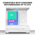 Ant Esports Gaming Cabinet Crystal x6