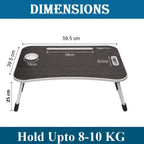 Amazon Basics Multipurpose Foldable Laptop Table (Open Box)