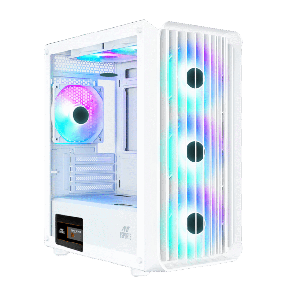 Ant Esports Gaming Cabinet 205 Mini 6F White