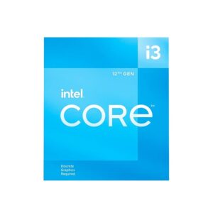 Intel Processor 12th Gen i3 12100F 3.30GHz (Graphic Reqiure)