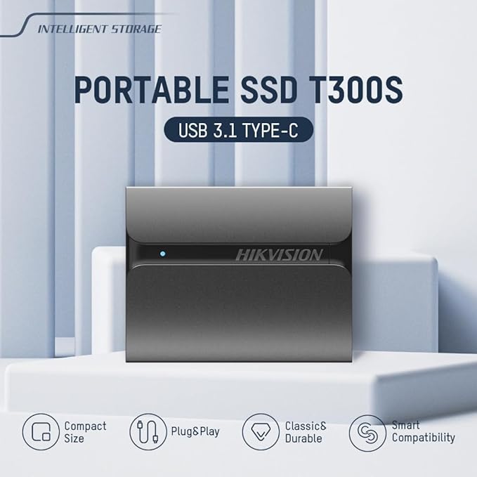 Hikvision External SSD 1TB T300S (Type-C To USB 3.2) - Image 6