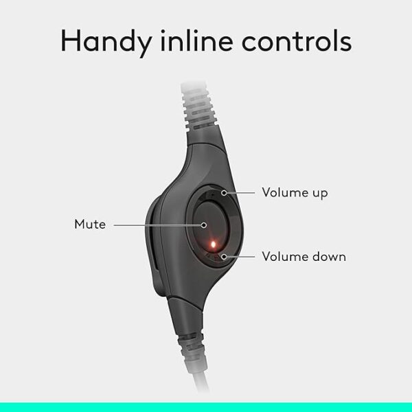 Logitech Headphone USB H390 - Image 4