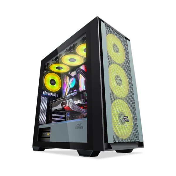 Ant Esports Gaming Cabinet 690 Air Black - Image 6