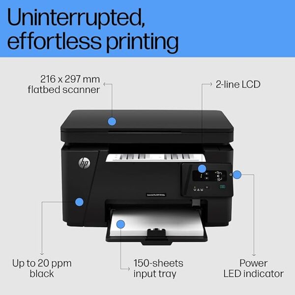 HP Laser Printer MFP M126A A4 Print|Scan|Copy - Image 3