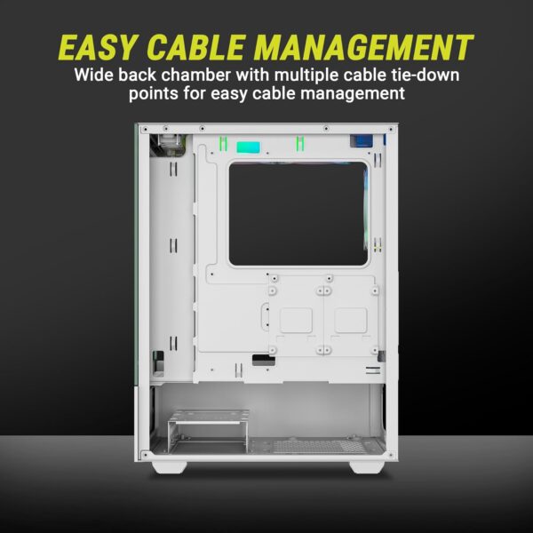 Ant Value Gaming Cabinet CV100 White - Image 12
