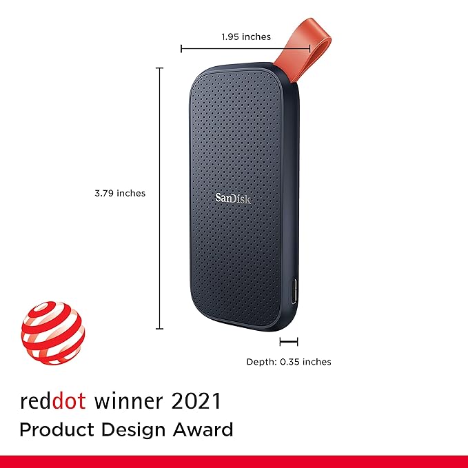 Sandisk External SSD 1TB E30 (With Type-C and USB 3.2) - Image 3
