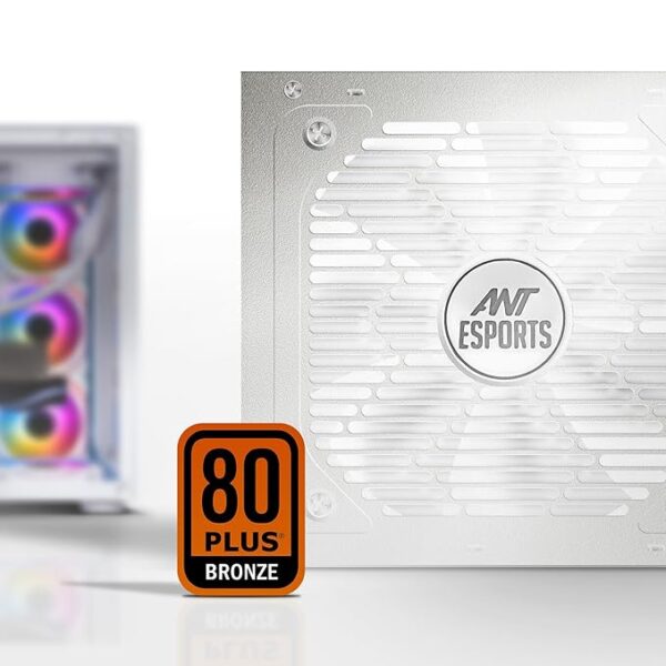Ant Esports RX550 550w 80 Plus Bronze Gaming Power Supply White - Image 6