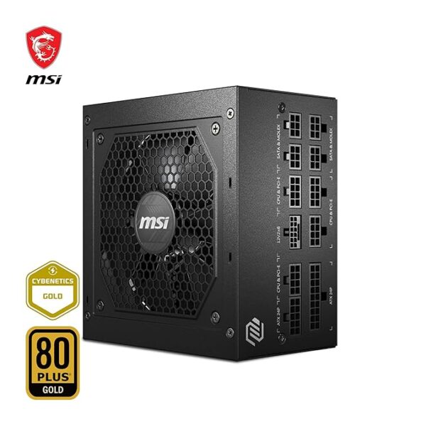MSI MAG A850GL PCIE5 850w 80 Plus Gold Desktop Power Supply - Image 3