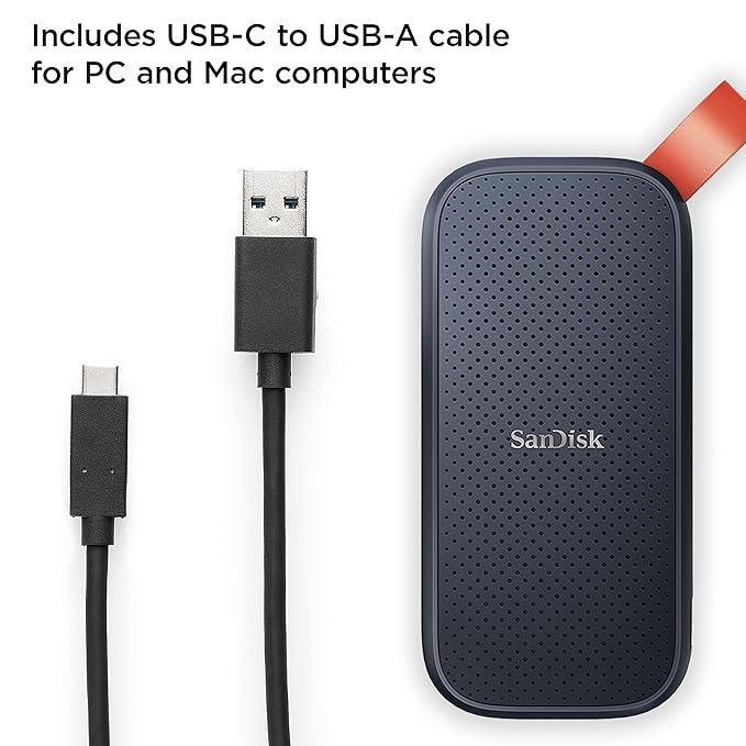 Sandisk External SSD 1TB E30 (With Type-C and USB 3.2) - Image 4