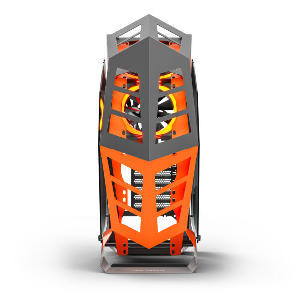 Ant Esports Gaming Cabinet Cypher G3 Black-Orange - Image 2