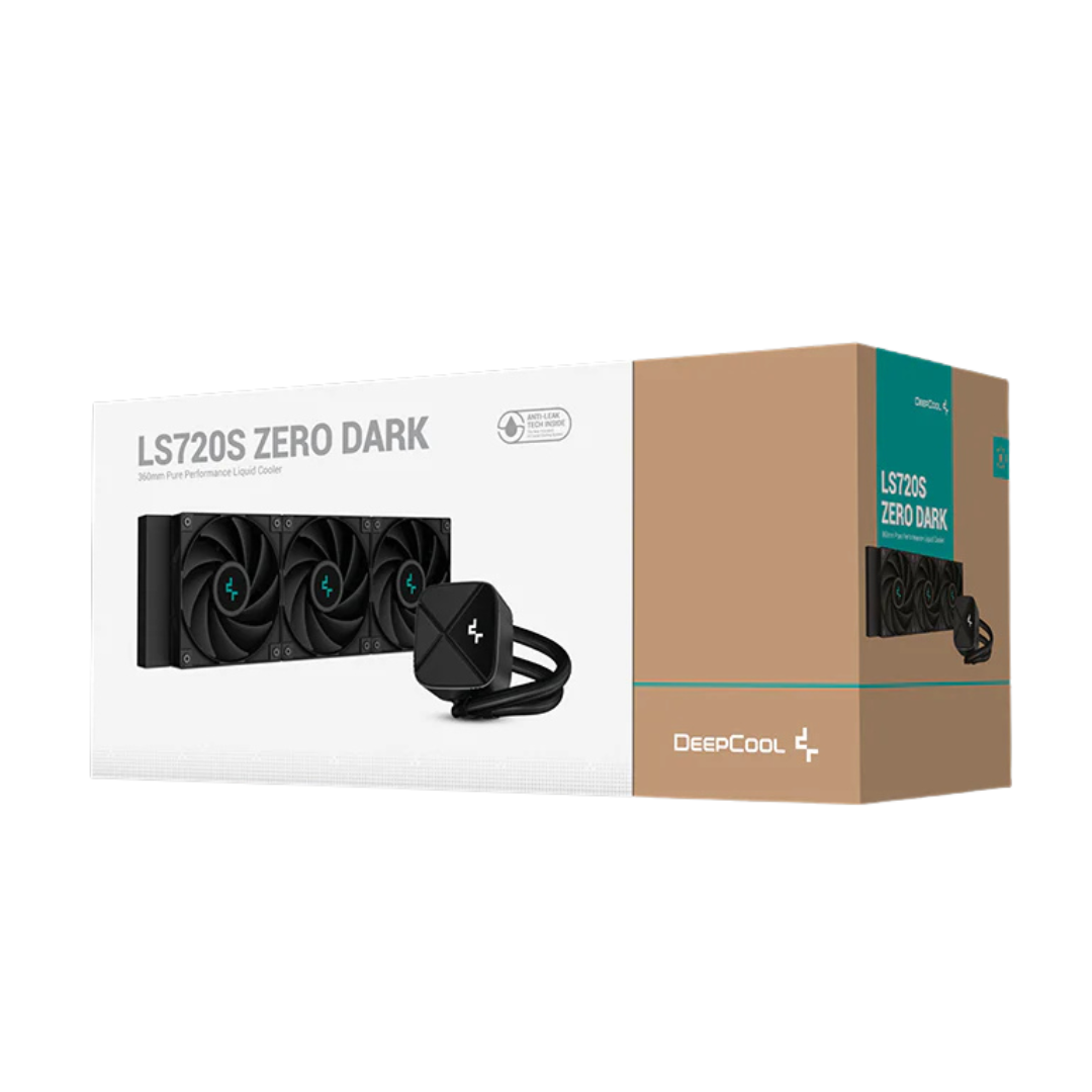 Deepcool Processor Liquid Cooler 360mm LS720S ZERO DARK