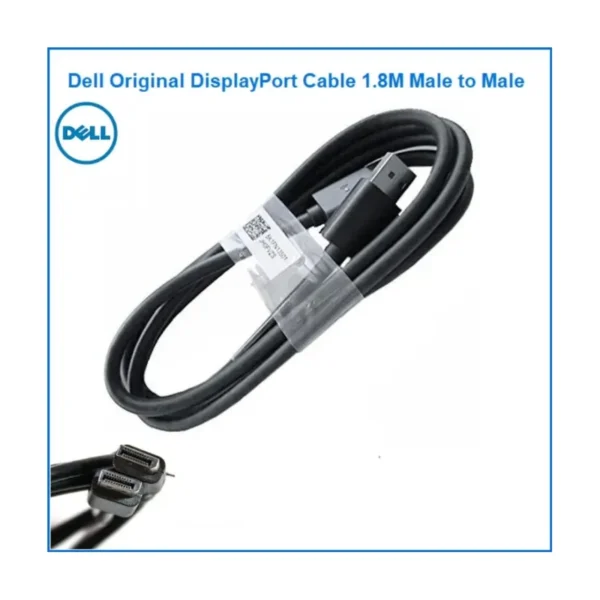 Branded Display Port To Display Port Cable 1.8m (DP To DP Port)