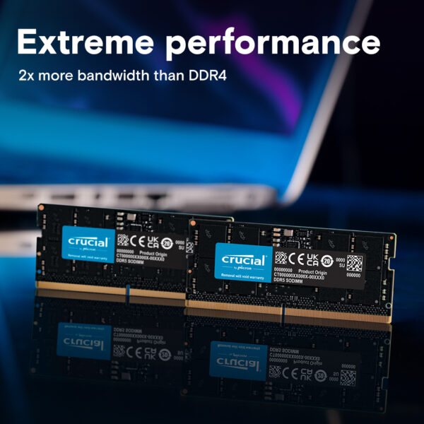 Crucial Laptop Ram 16GB DDR5 5600MHz