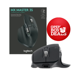 Logitech Wireless Gaming Mouse MX MASTER 3S Black (Open Box)